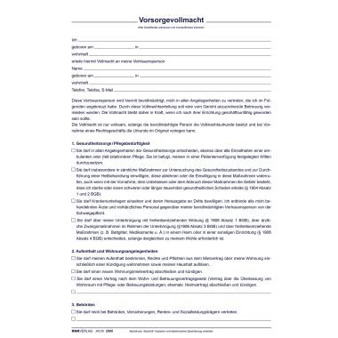 RNK Patientenverfügung 2895 DIN C5 0