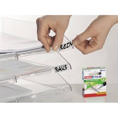 tesa 57312-00008-02 tesafilm Invisible Transparent (L x B) 33 m x 19 mm 1 St.