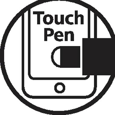 Schneider Kugelschreiber EPSILON TOUCH 138701 weiß-silber