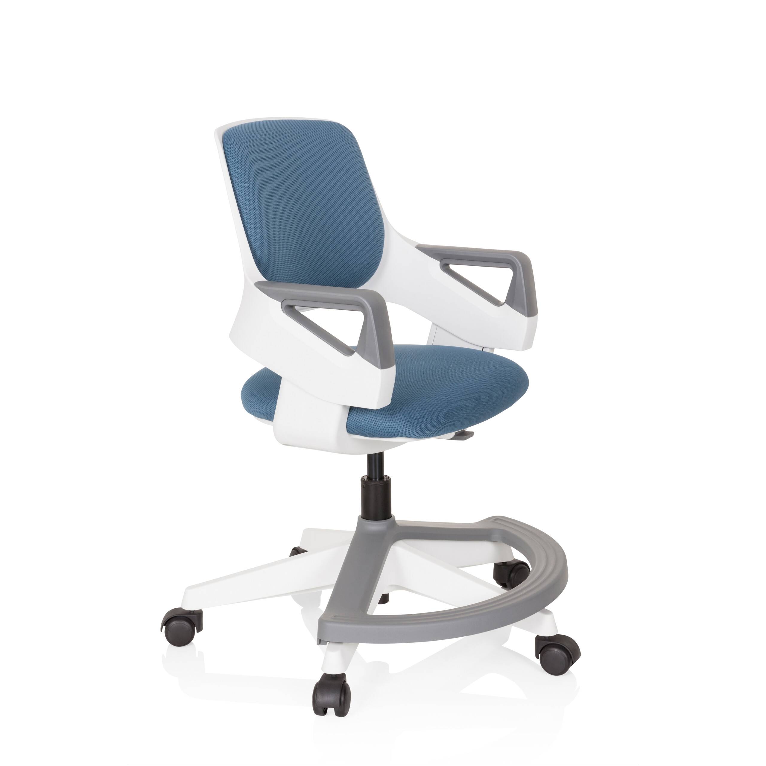 Kinderstuhl KID FLEX Netzstoff blau grau hjh OFFICE