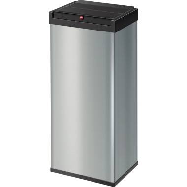 Hailo Bix-Box Swing XL 8602210 Mülleimer 52l Stahlblech (B x H x T) 339 x 763 x 260mm Silber, Schwarz Selbstschließender