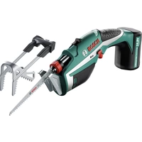 Bosch Home and Garden Keo Set Akku-Gartensäge + 5 Sägeblätter + Gartenhandschuhe + Tragekoffer 10.8V Li-Ion 0600861906 Bosch Home and Garden Keo Set Akku-Gartensäge + 5 Sägeblätter + Gartenhandschuhe + Tragekoffer 10.8V Li-Ion 0600861906