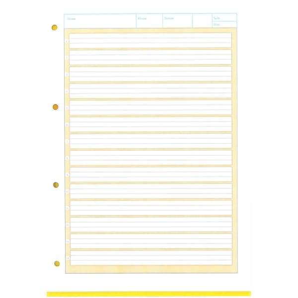 LANDRÉ Arbeitsblock/390405001 DIN A4 1 - 1 Schuljahr 80 g/qm