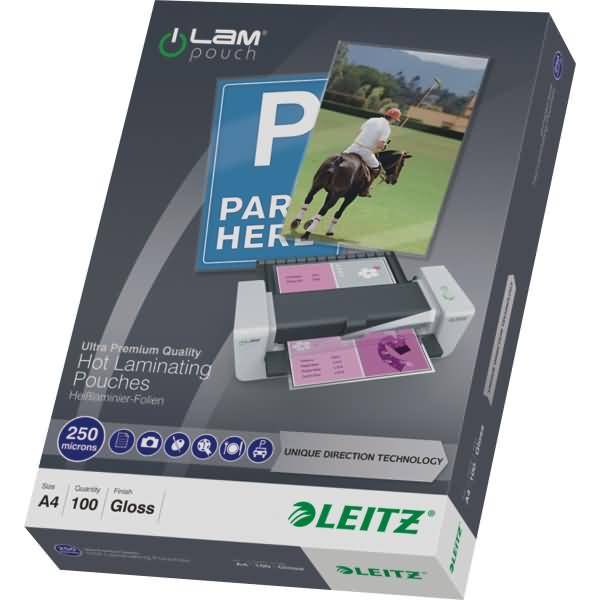 Leitz Laminierfolie DIN A4 250 micron glänzend 100 St.