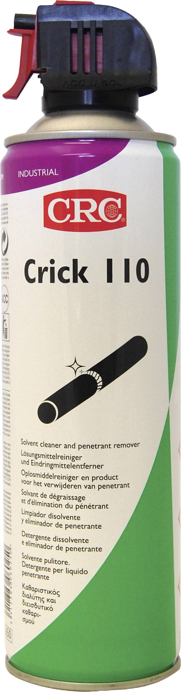 CRC Crick 110 Spraydose. Industrielles Reinigungs- und Lösungsmittel zur Entfernung von Schmutz und Durchdringung von Stoffen.