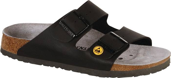 Clog Arizona ESD Gr.43 schwarz Obermaterial:Birko-Flor® EN 61340 BIRKENSTOCK