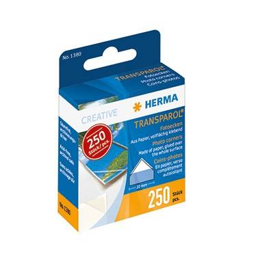 HERMA Fotoecke Transparol 1380 selbstklebend 250 St./Pack.