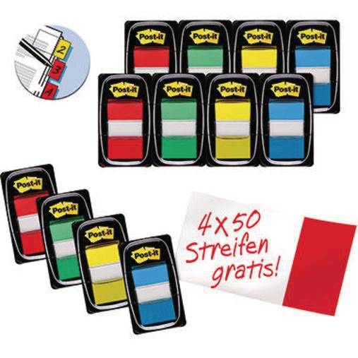 Post-it Haftmarker Index, 25,4 x 43,2 mm, Vorteilspack (18010226)