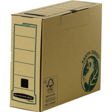 Bankers Box® Archivschachtel Earth Series 4470201 (B x H x T) 100 x 255 x 315 mm braun
