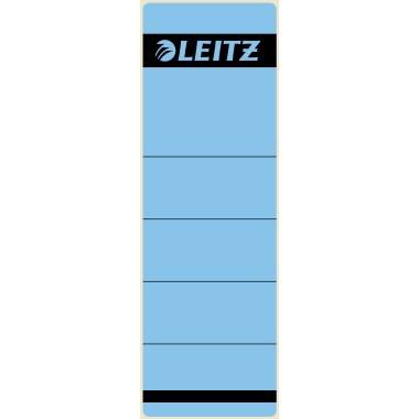 Leitz Ordneretikett 16420035 kurz/breit Papier blau 10 St./Pack.