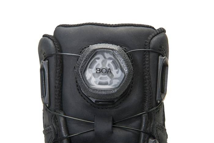 Sicherheitsstiefel Braxton Gr.45 schwarz/rot Leder S3 SRC HRO EN20345 BAAK