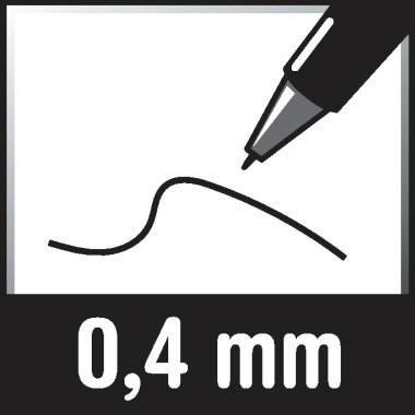 STABILO Fineliner POINT 88 Einzelfarben, grün