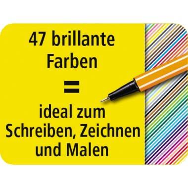 STABILO Fineliner POINT 88 Einzelfarben, grün