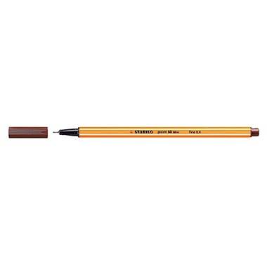 STABILO Fineliner point 88 88/45 0,4mm braun