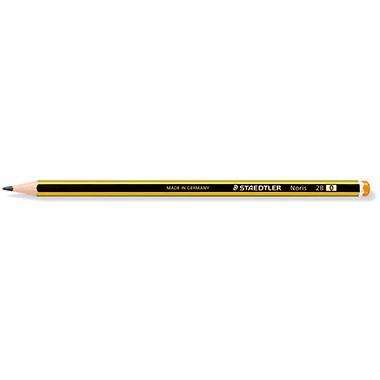 STAEDTLER Bleistift Noris 120-0 2B sechskantform gelb/schwarz