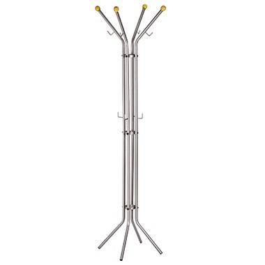 ALCO Garderobenständer 2800 Garderobenständer Anzahl der Haken: 8 (B x H) 520 mm x 1800 mm Metall (pulverbeschichtet) Silber 1 St.