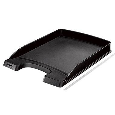Leitz Briefablage Flach Plus 52370095 DIN A4 stapelbar PS sw