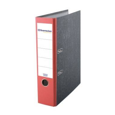 Soennecken Ordner 3322 DIN A4 80mm Pappe rot