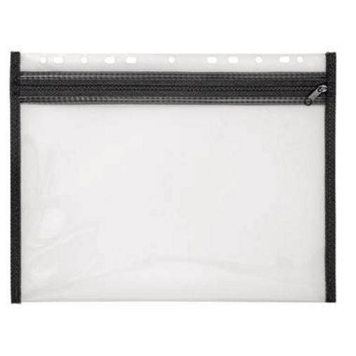 Veloflex Reißverschlusstasche 4354080 DIN A4 Schwarz 1 St.