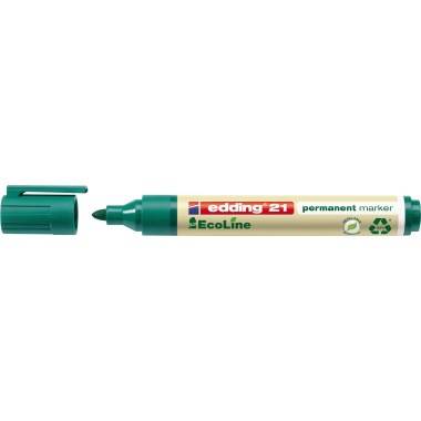 Edding 21 permanent marker EcoLine 4-21004 Permanentmarker Grün wasserfest: Ja