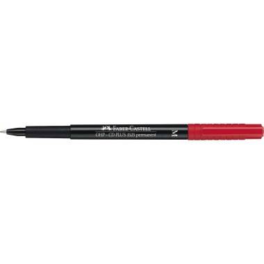Faber-Castell CD/DVD Marker MULTIMARK 152521 mit Radierer rt