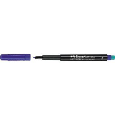Faber-Castell CD/DVD Marker MULTIMARK 152551 mit Radierer bl