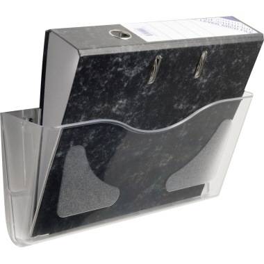 Deflecto Wandprospekthalter DocuPocket CP074YT A4 quer tr