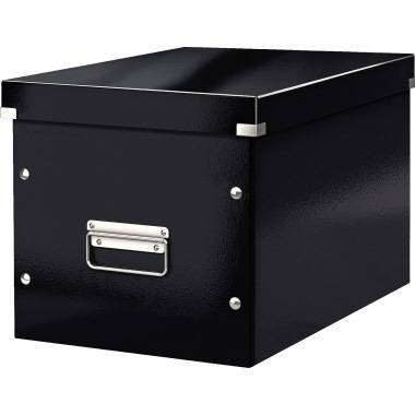 Archivbox Click &amp; Store Cube L Hartpappe schwarz