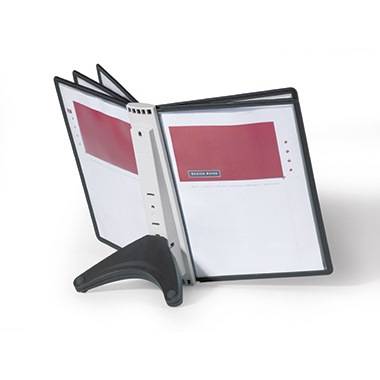 DURABLE Sichttafelständer SHERPA Soho 5 554001 DIN A4 schwarz