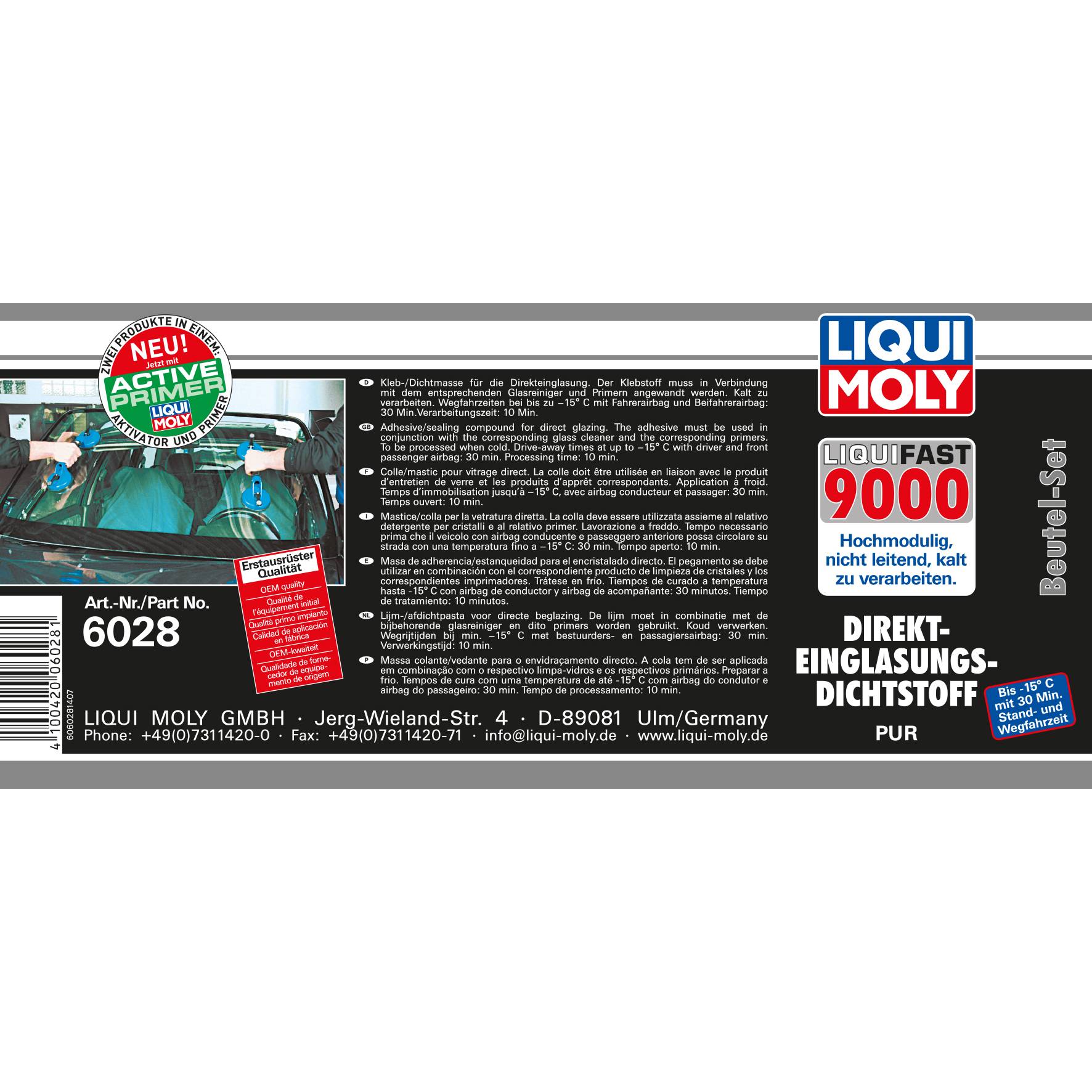 LIQUI MOLY Liquifast 9000 (Beutel-Set) 1 Stk