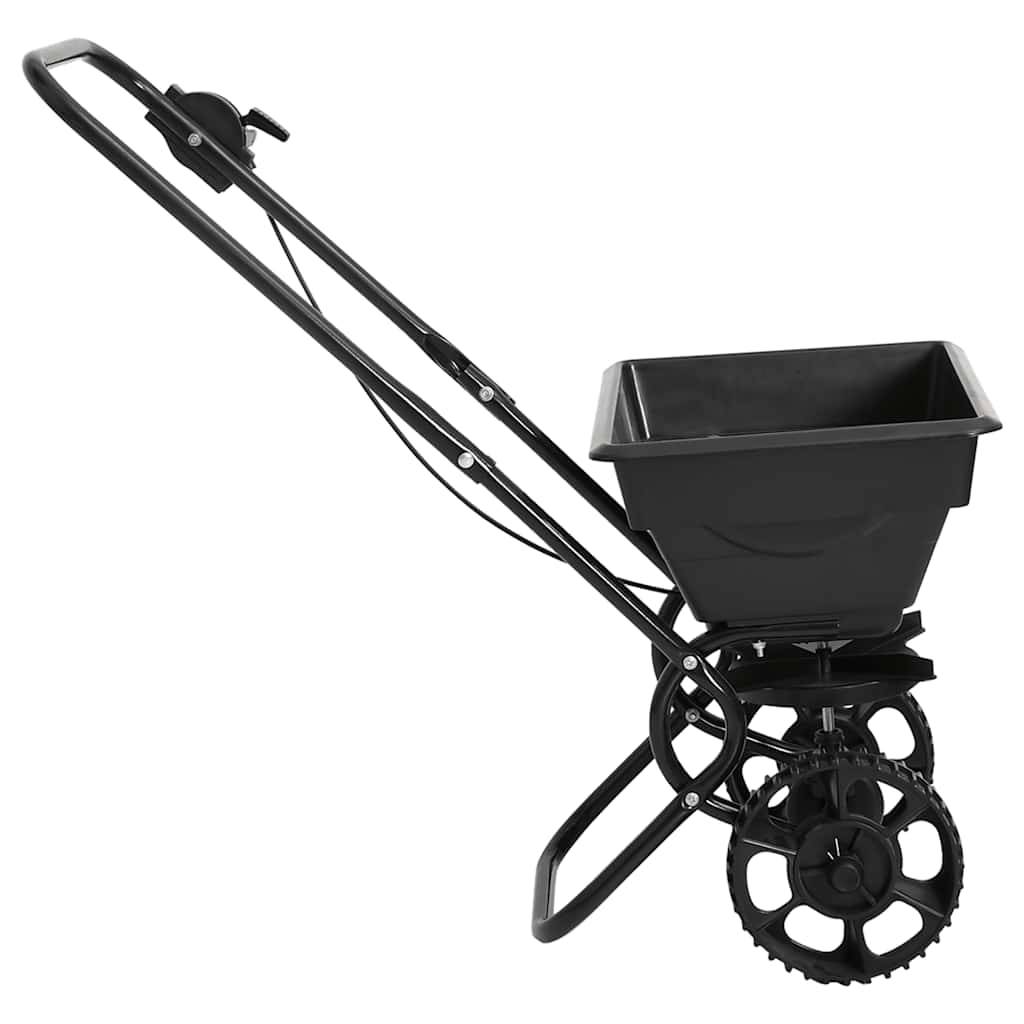 vidaXL Handstreuwagen Salzstreuer PVC und Stahl 92x46x70 cm 15 L