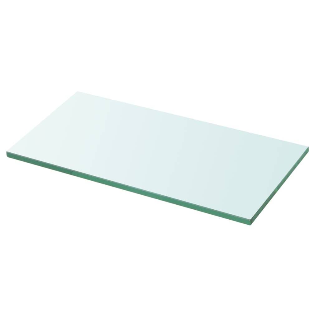 vidaXL Regalboden Glas Transparent 30x12 cm