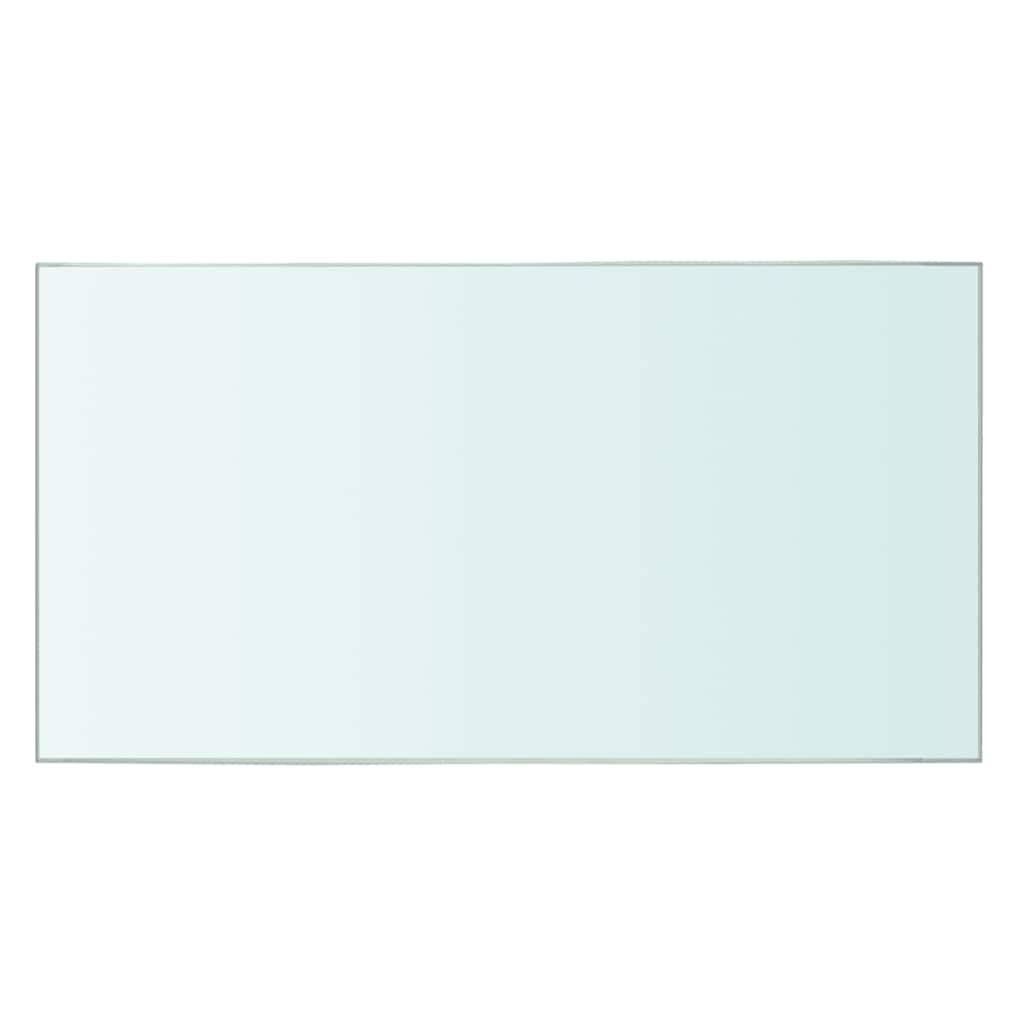 vidaXL Regalboden Glas Transparent 30x12 cm