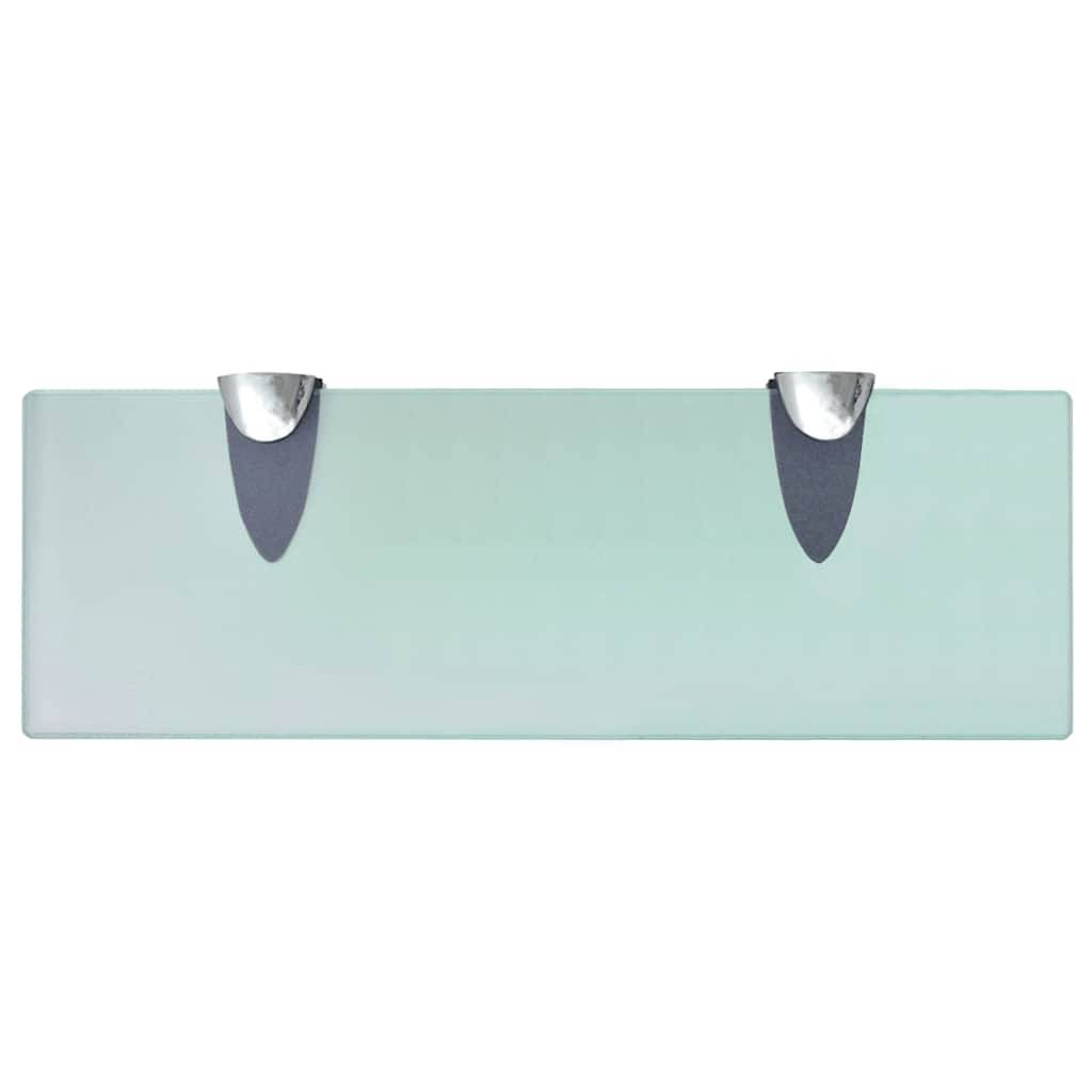 vidaXL Schweberegal Glas 30x10 cm 8 mm