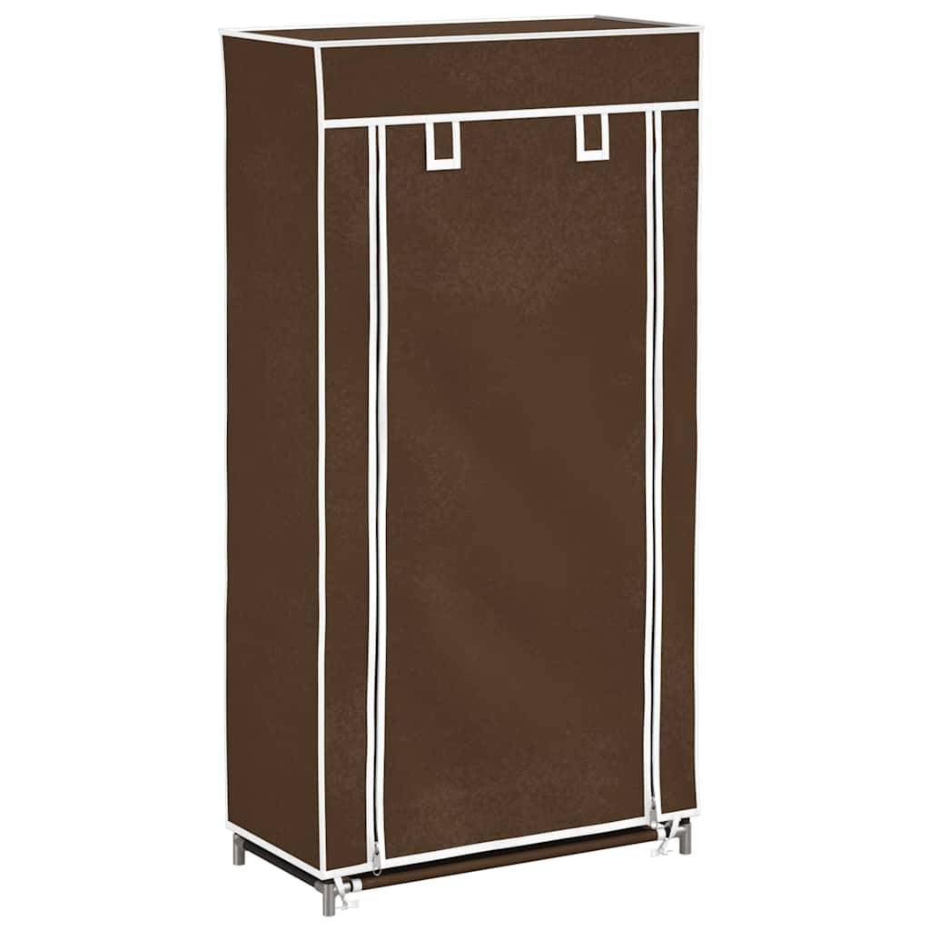 Schuhschrank Schuhregal Schuhablage 5 Schicht 58 x 28 x 106 cm Braun