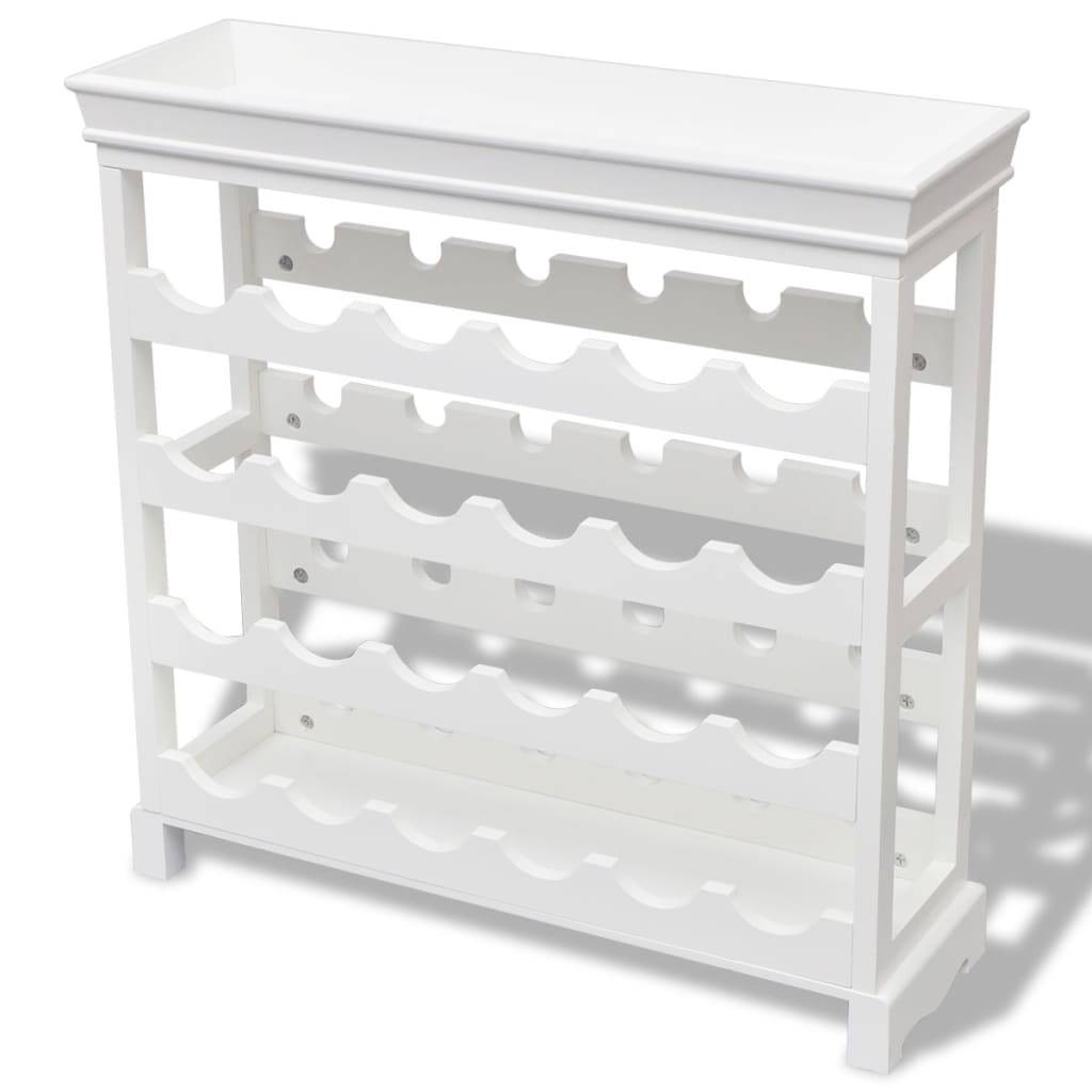vidaXL Weinschrank Abreu Weiß