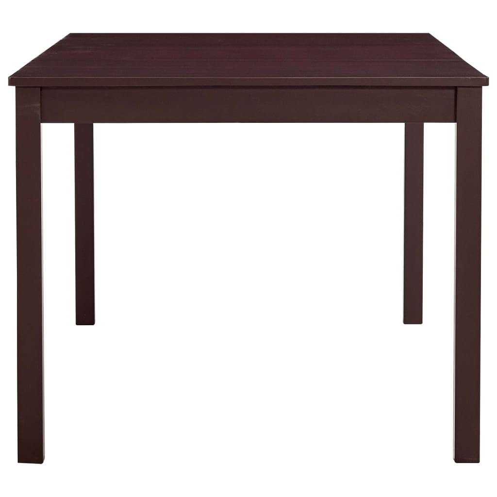 vidaXL Esstisch Dunkelbraun 180 x 90 x 73 cm Kiefernholz
