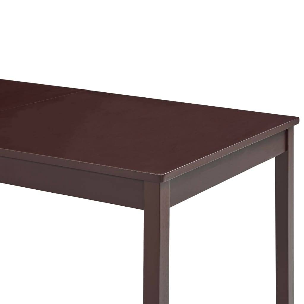 vidaXL Esstisch Dunkelbraun 180 x 90 x 73 cm Kiefernholz