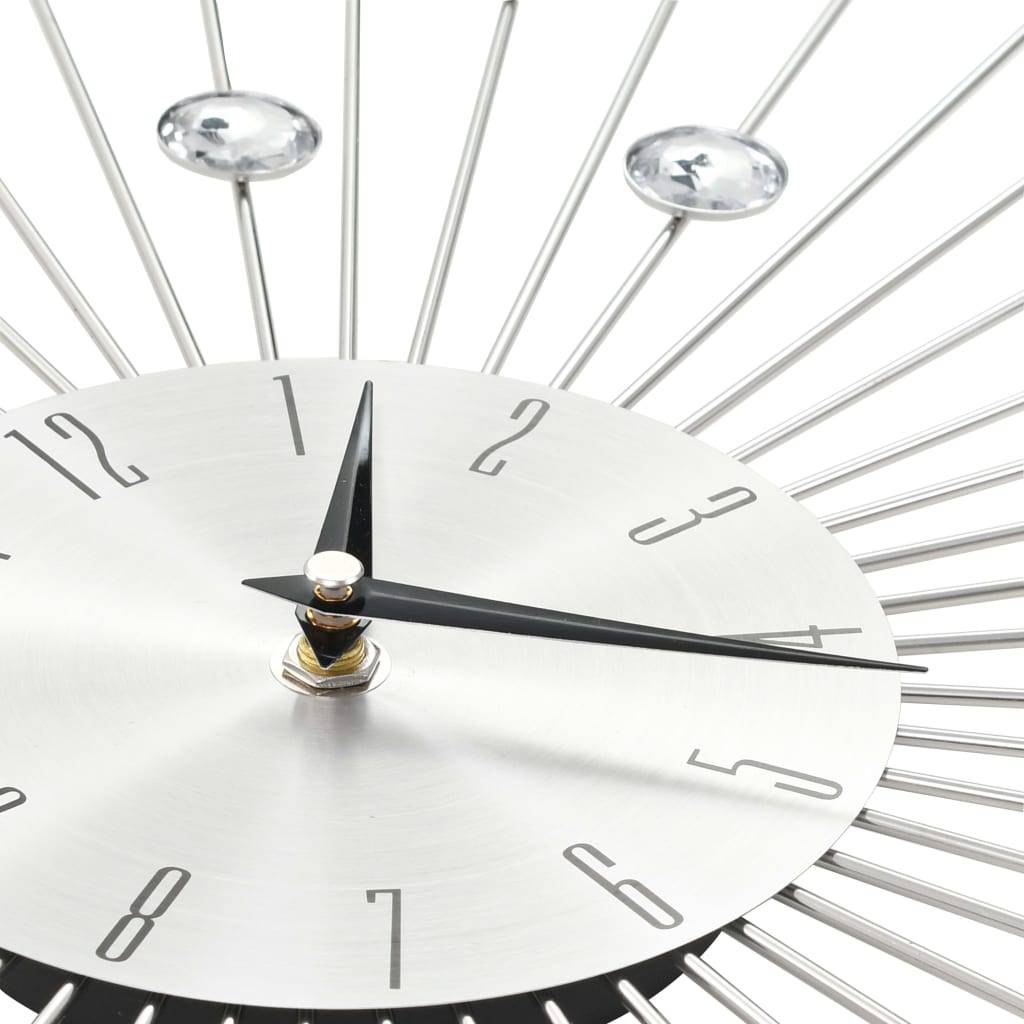 vidaXL Wanduhr mit Quarzwerk Modernes Design 50 cm