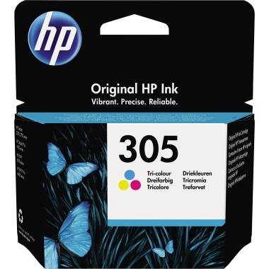 HP Druckerpatrone 305 Original Cyan, Magenta, Gelb 3YM60AE