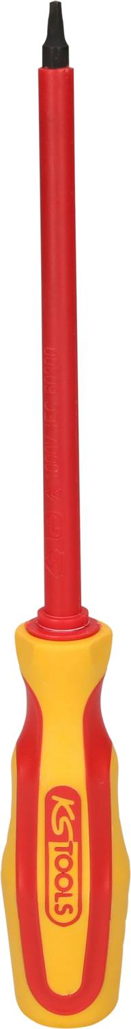 KS TOOLS ERGOTORQUE VDE Innenvierkant-Schraubendreher #1, 255mm