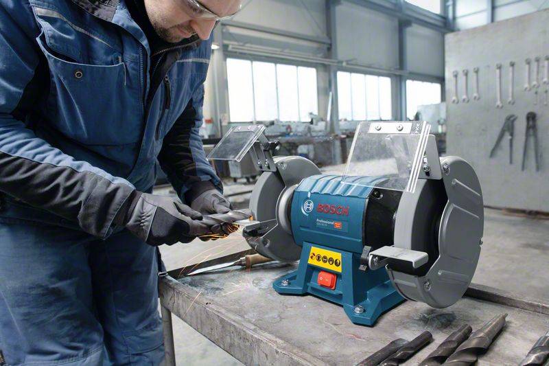 Bosch Professional GBG 60-20 060127A400 Doppelschleifer 600W 200mm