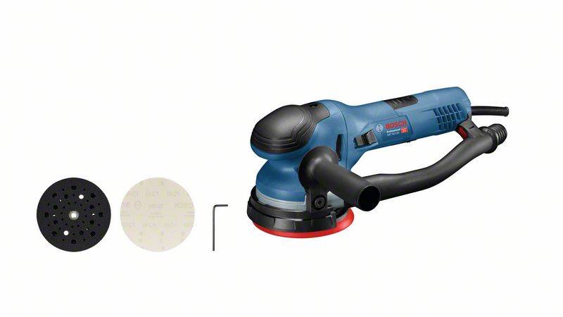 Bosch Professional Bosch Power Tools 0601257000 Exzenterschleifer mit Zubehör 550 W