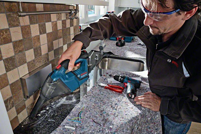 Bosch Professional Bosch Power Tools 06019E3003 Akku-Handstaubsauger 12 V
