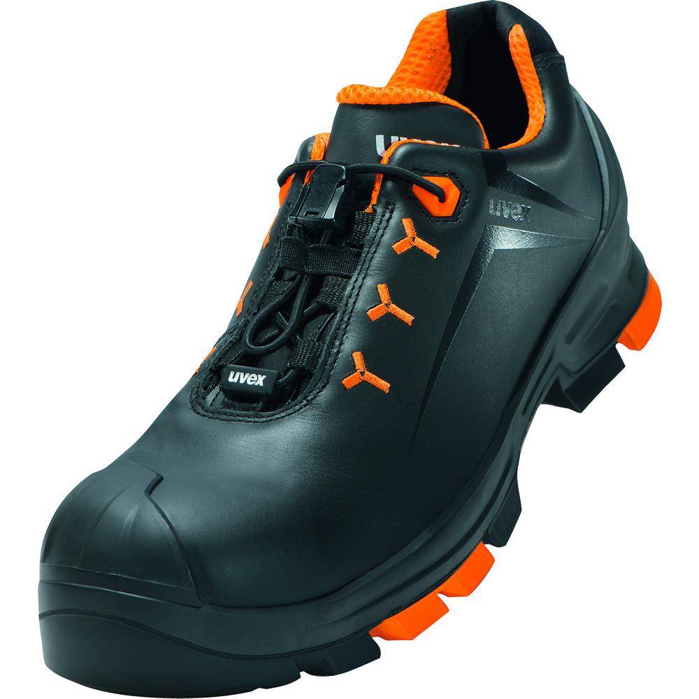 Uvex 6502249 2 Halbschuhe S3 65022 schwarz, orange Weite 11 Größe 49