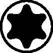 Wiha 6-rund-Schraubendreher 364 T25x100