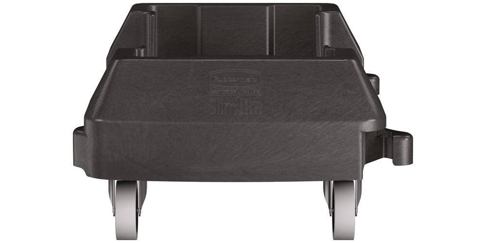 Rubbermaid Transportroller Slim Jim 1980602 Kunststoff schwarz