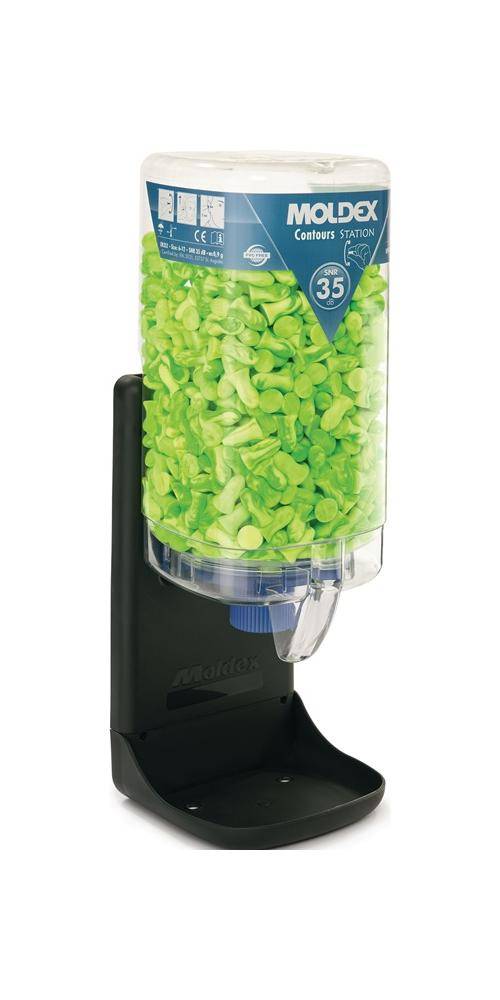 Gehörschutzspender PlugStation 745001 Größe uni Inhalt 1 Spender inkl. 500 Paar Stöpsel Contours® SNR 35 dB