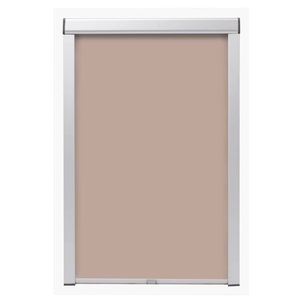 vidaXL Verdunkelungsrollo Beige C04