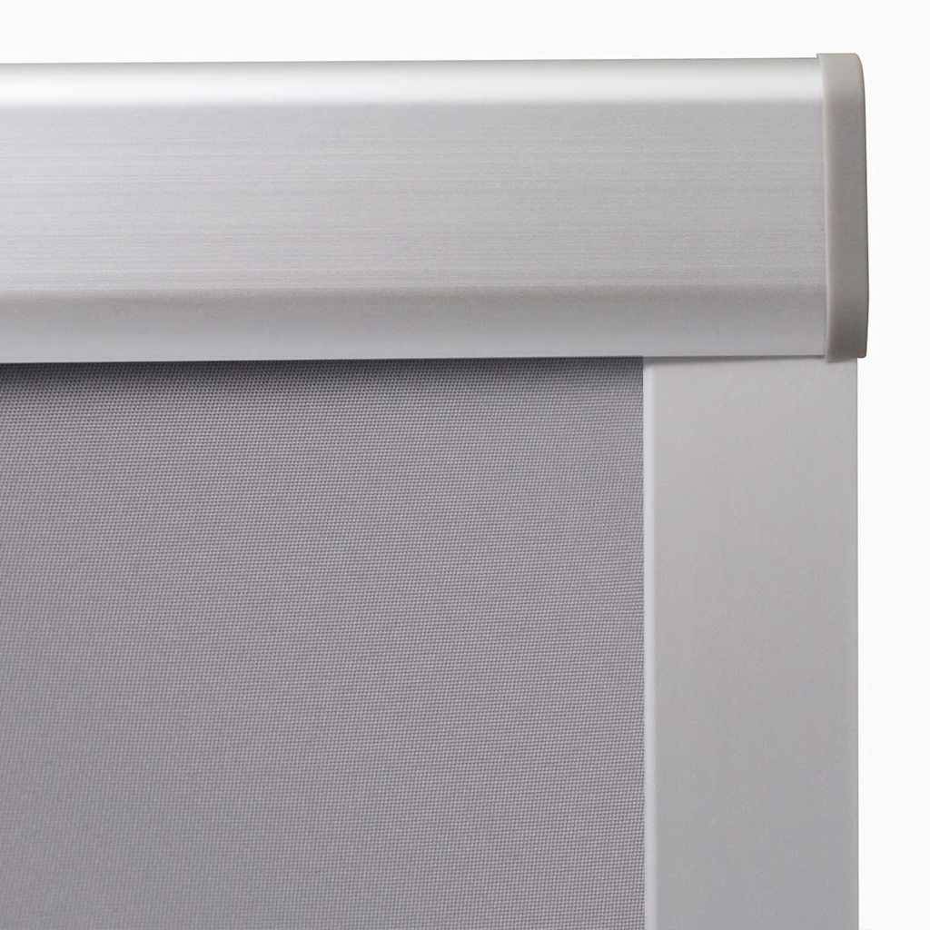 vidaXL Verdunkelungsrollo Grau P08/408